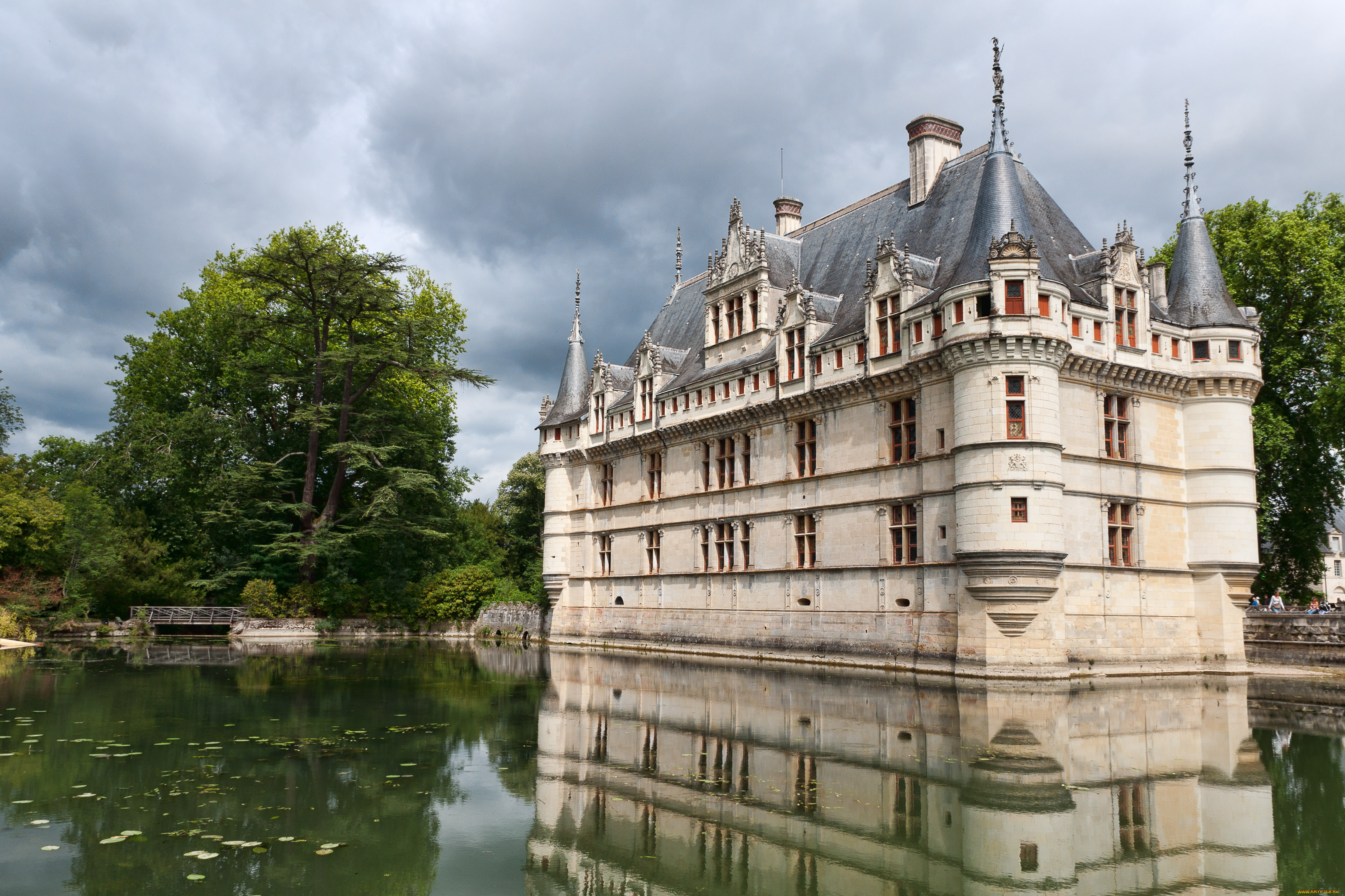 chateau, azay, le, rudeau, , , , 